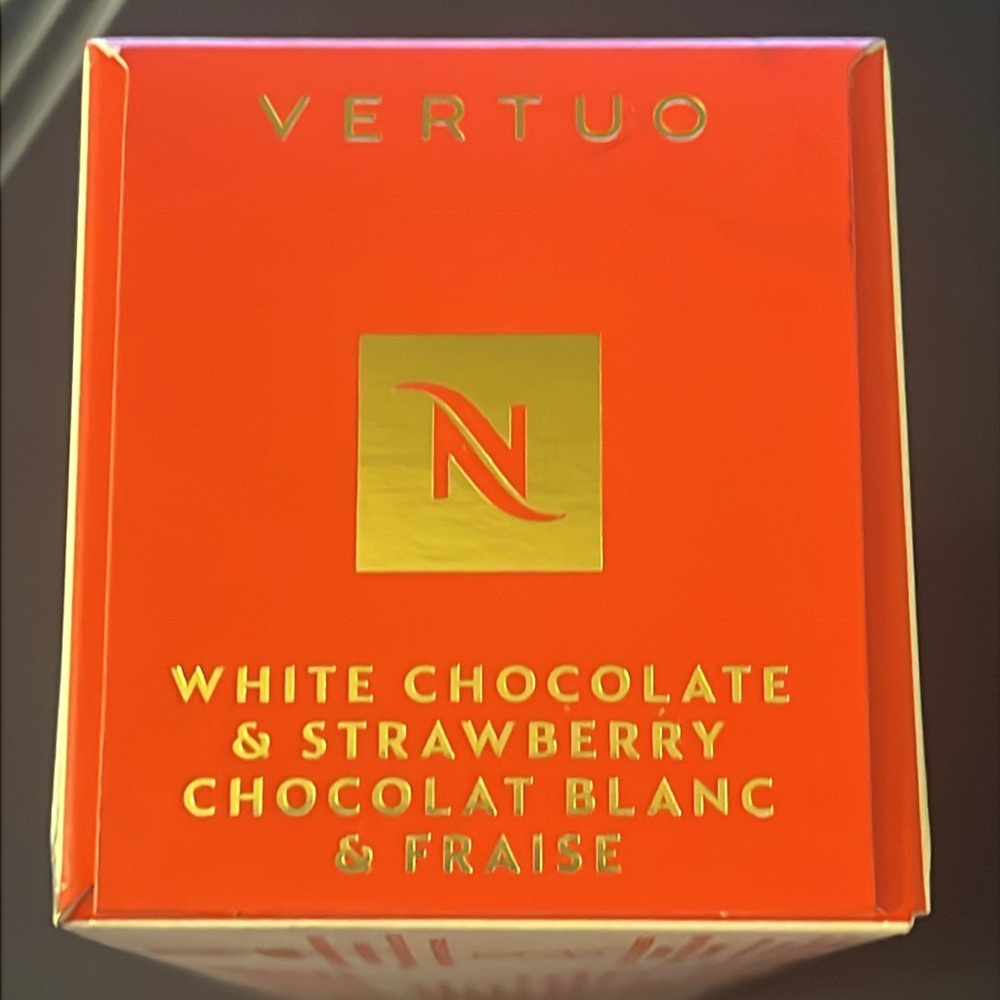 Nespresso Vertuo (VL) Limited Edition White Chocolate & Strawberry (1 sleeve)